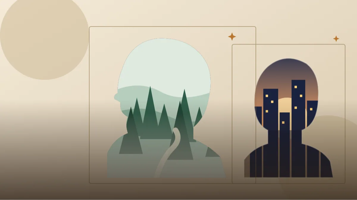 AI Double Exposure Portrait Prompts