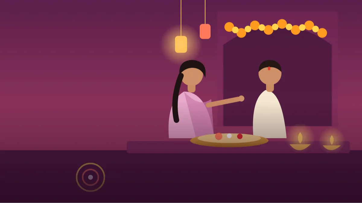 Bhai Dooj AI Photo Prompts for Brothers and Sisters