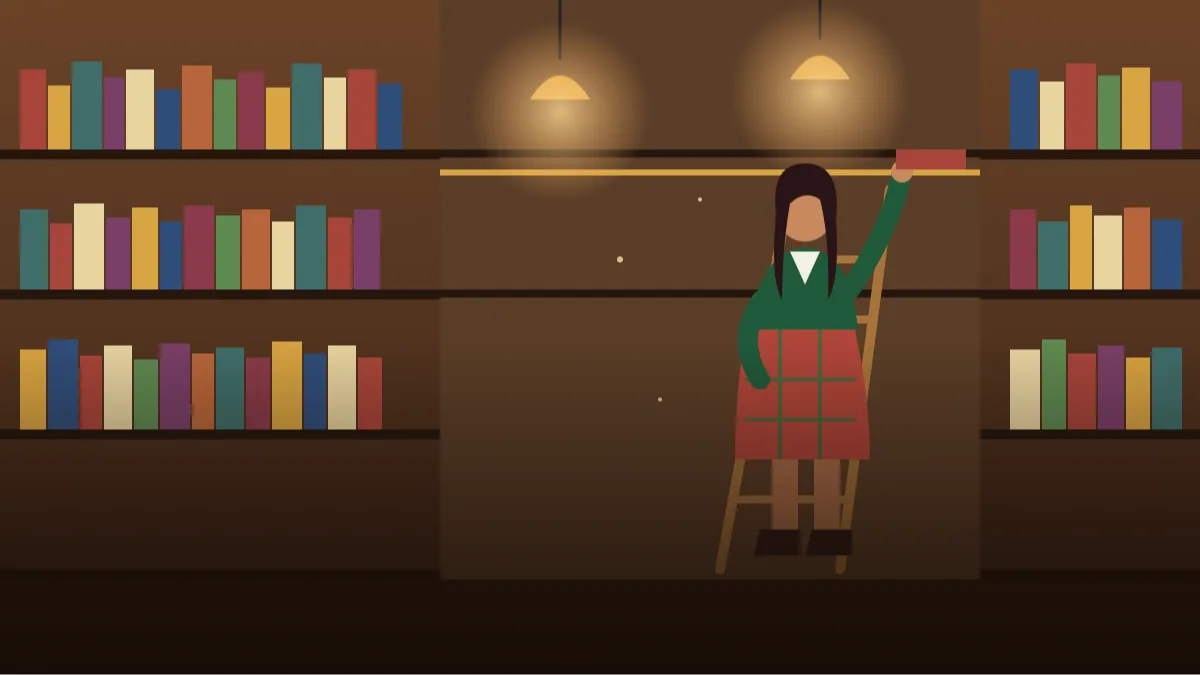 Gemini Bookstore Reading Aesthetic Prompts for Girls