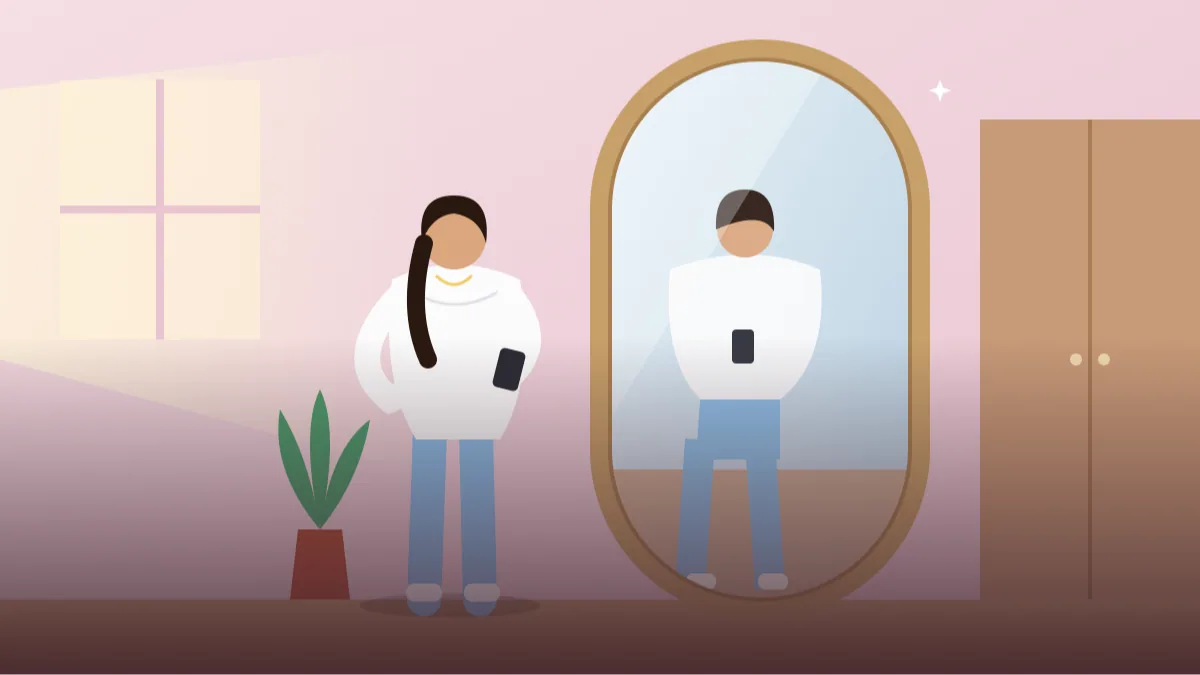 Gemini Mirror Selfie Style Prompts for Girls