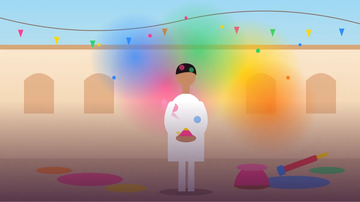 Holi Colour Play AI Photo Prompts
