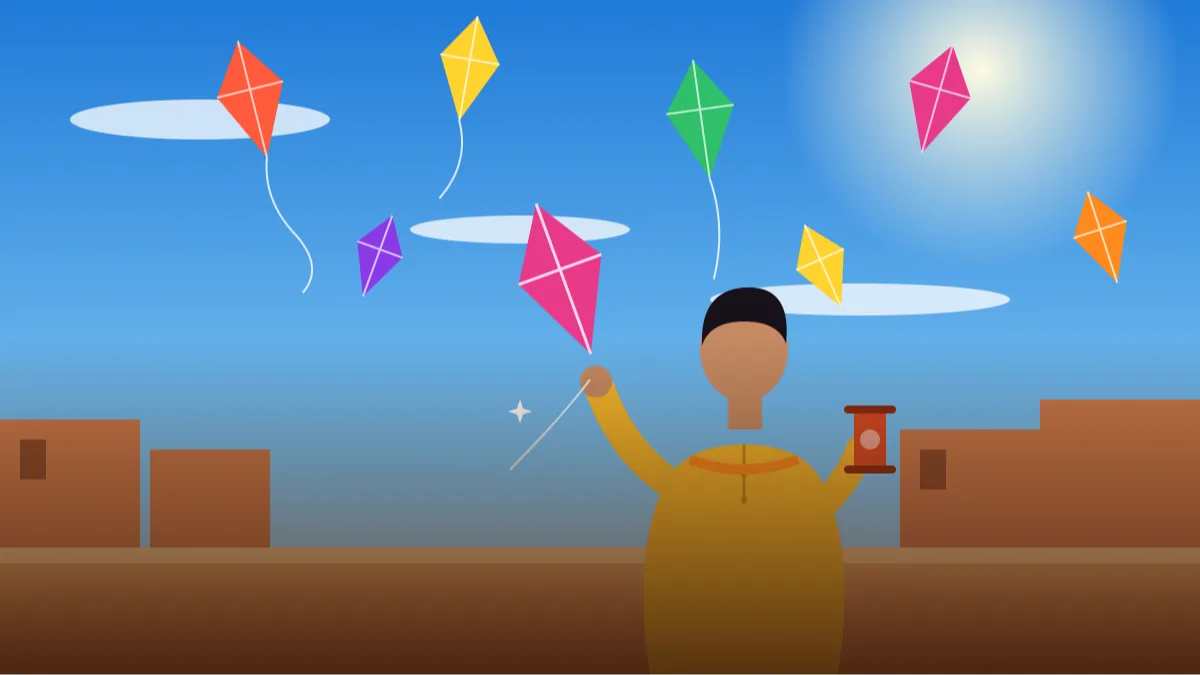 Makar Sankranti Kite Festival AI Photo Prompts